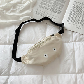 Children's Single-shoulder Waist Bag Funny Pattern